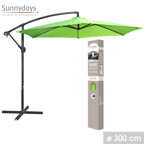 Parasol Deporte Rond Vert