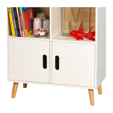 Bibliothèque Maison Pour Enfant En Bois Blanc