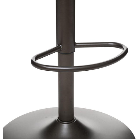 Chaise De Bar Haute Delek Grise