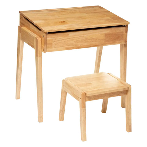 Pupitre Avec Tabouret Robin En Bois