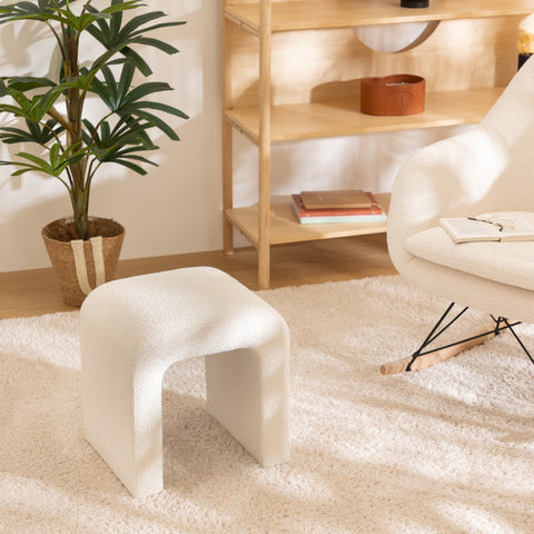 Pouf Bouclette Sevi Blanc