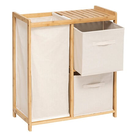 Étagère Tidy Box 3 paniers Marron