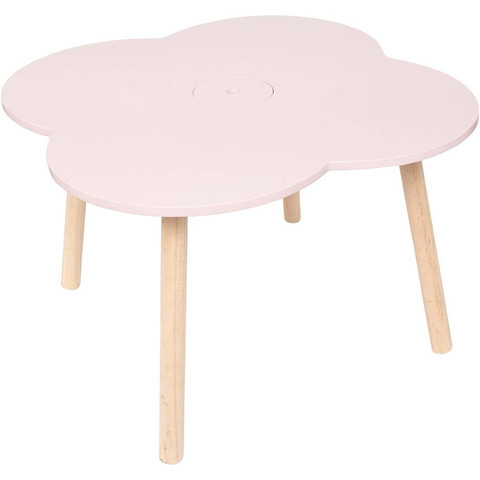 Table Pour Enfant Fleur Rose