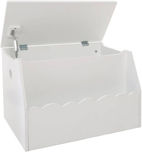 Banc Coffre Douceur Nuage Blanc