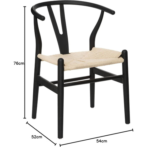 Fauteuil De Dîner Priam Noire