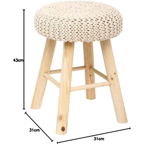 Tabouret Suzette Beige