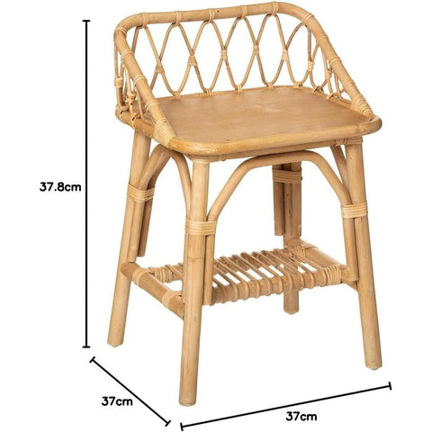 Table De Chevet Enfant En Rotin