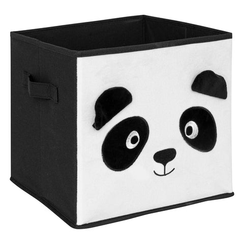 Boîte De Rangement En Velours Panda