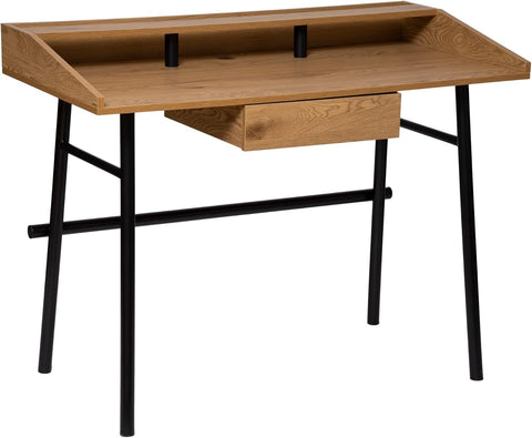 Bureau 1 tiroir Josan Marron