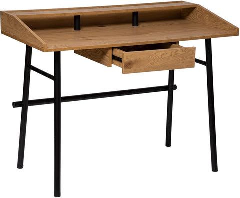 Bureau 1 tiroir Josan Marron