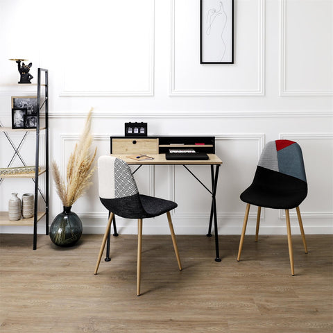 Bureau Cambridge En Bois Noir