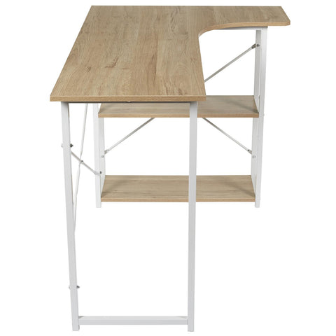 Bureau d'angle job Blanc