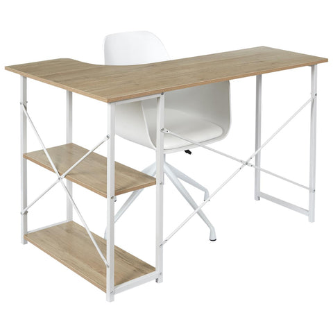 Bureau d'angle job Blanc