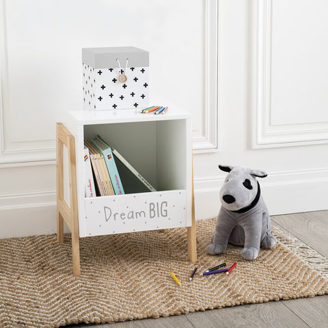 Casier De Rangement En Bois Pour Enfant Blanc