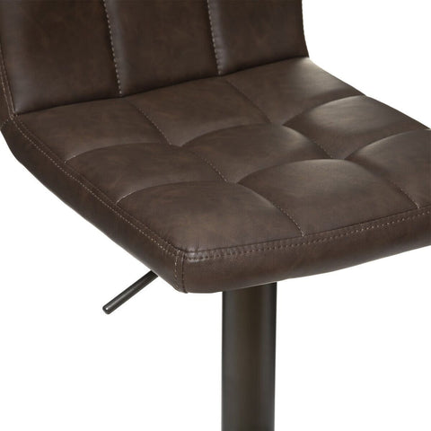 Chaise De Bar Haute Delek Marron