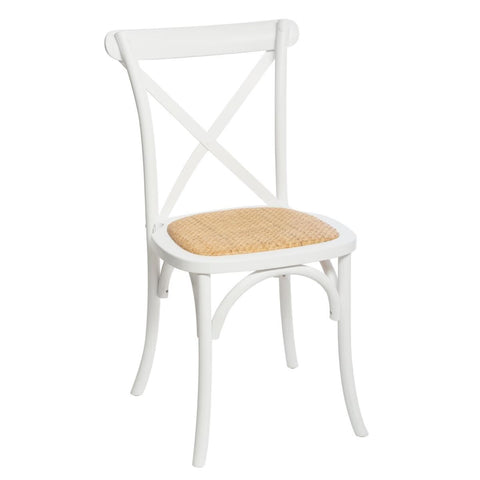 Chaise De Table Bistrot Isak Blanc