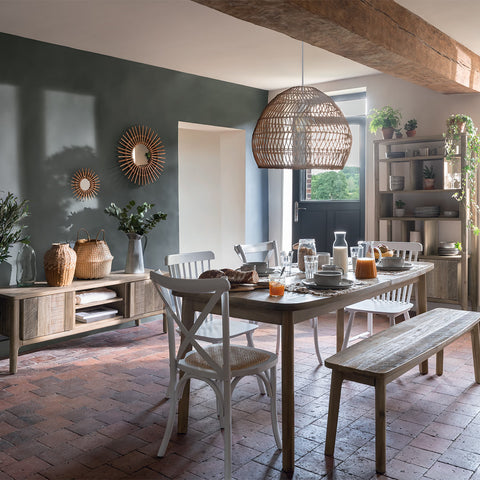 Chaise De Table Bistrot Isak Blanc