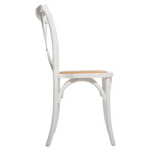 Chaise De Table Bistrot Isak Blanc