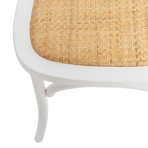 Chaise De Table Bistrot Isak Blanc