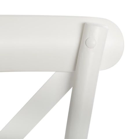 Chaise De Table Bistrot Isak Blanc