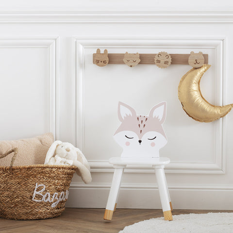 Chaise Pour Enfant Douceur Renard Blanc