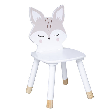 Chaise Pour Enfant Douceur Renard Blanc