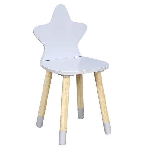 Chaise Pour Enfant Etoile Grise