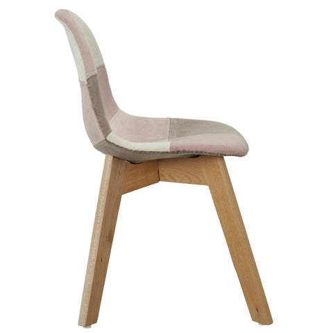 Chaise Pour Enfant Patchwork Leonie Rose