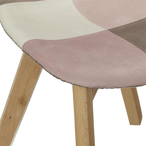 Chaise Pour Enfant Patchwork Leonie Rose