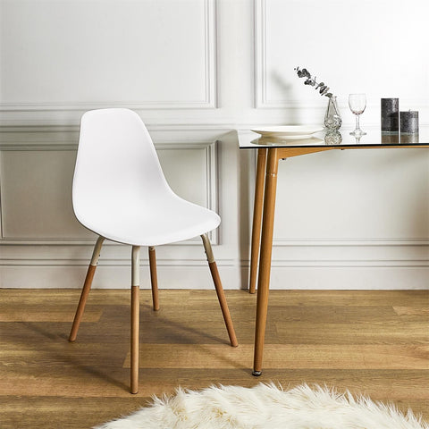 Chaise Scandinave Phenix Blanche