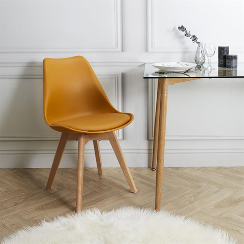 Chaise Scandinave Jaune