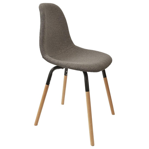 Chaise scandinave gris foncé​