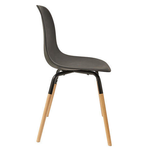 Chaise scandinave noire