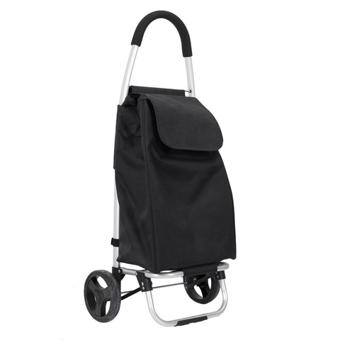 Chariot de marché pliable 39L Noir