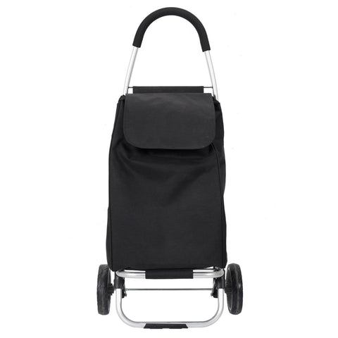 Chariot de marché pliable 39L Noir