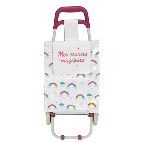 Chariot de shopping PVC pour fille