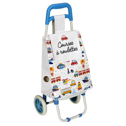 Chariot de shopping PVC pour garçon