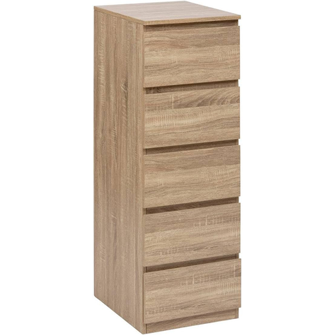 Chiffonier 5 tiroirs Dolo Beige