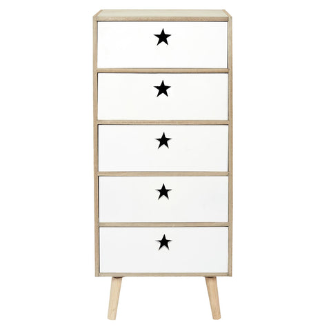 Chiffonnier Pour Enfant Like A Star Blanc