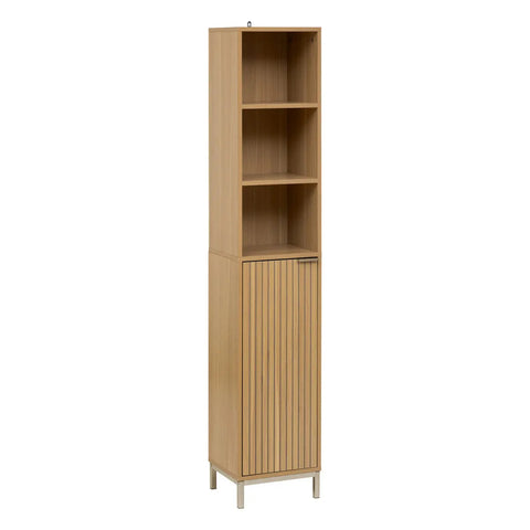 Colonne 1 Porte Effet En Bois Tasso Beige