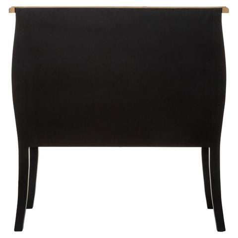 Commode 3 Tiroirs Chrysa Noire