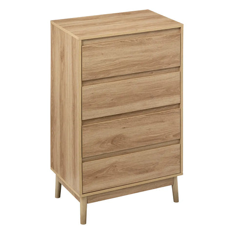 Commode 4 tiroirs Abana Beige