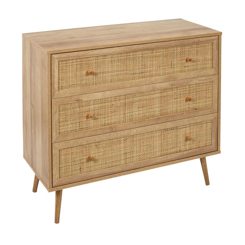 Commode 3 Tiroirs Bali Beige