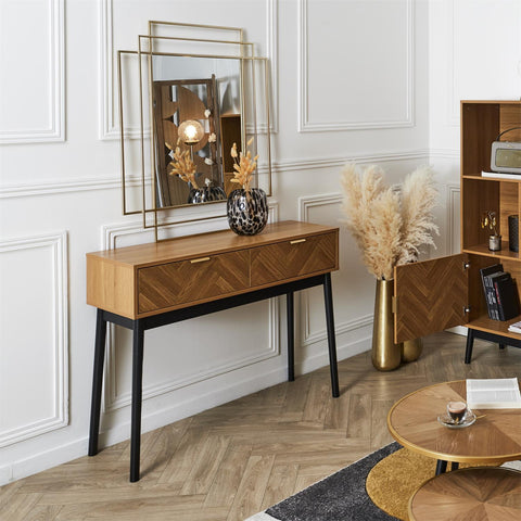 Console En Bois Felix Marron