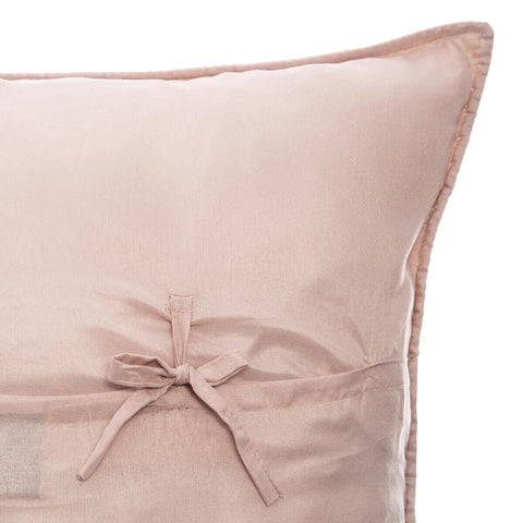 Dessus De Lit Avec 2 Taies Dolce Rose Poudre 240x260