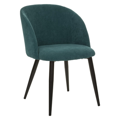 Fauteuil Céleste En Velours Vert Jade