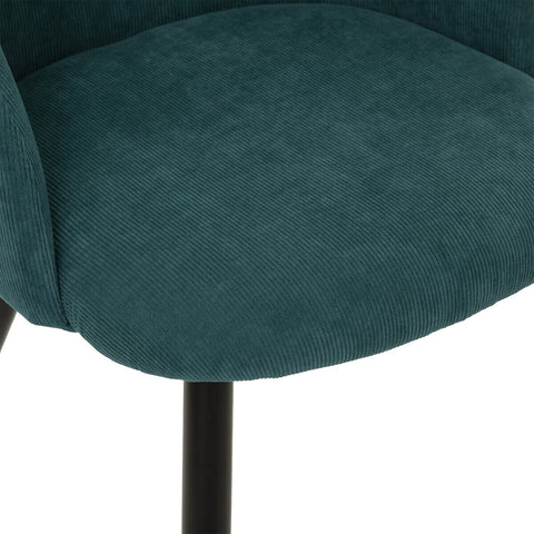 Fauteuil Céleste En Velours Vert Jade