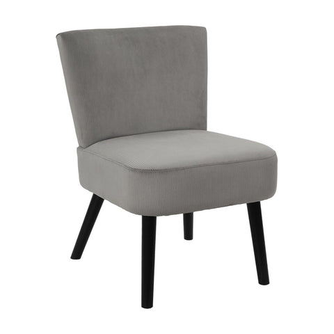 Fauteuil Crapaud En Velours Giulia Gris