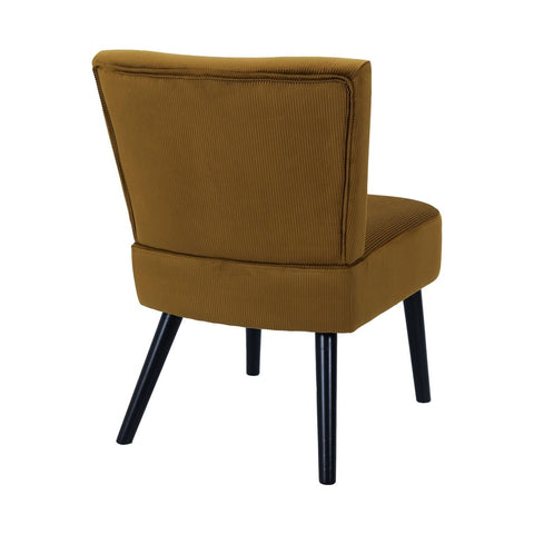 Fauteuil Crapaud En Velours Giulia Jaune