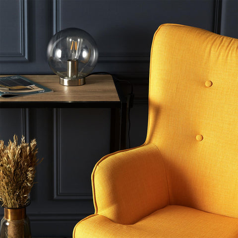 Fauteuil De Salon Helsinki Jaune